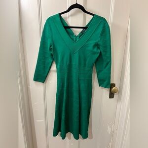 Pink Tartan Green Dress